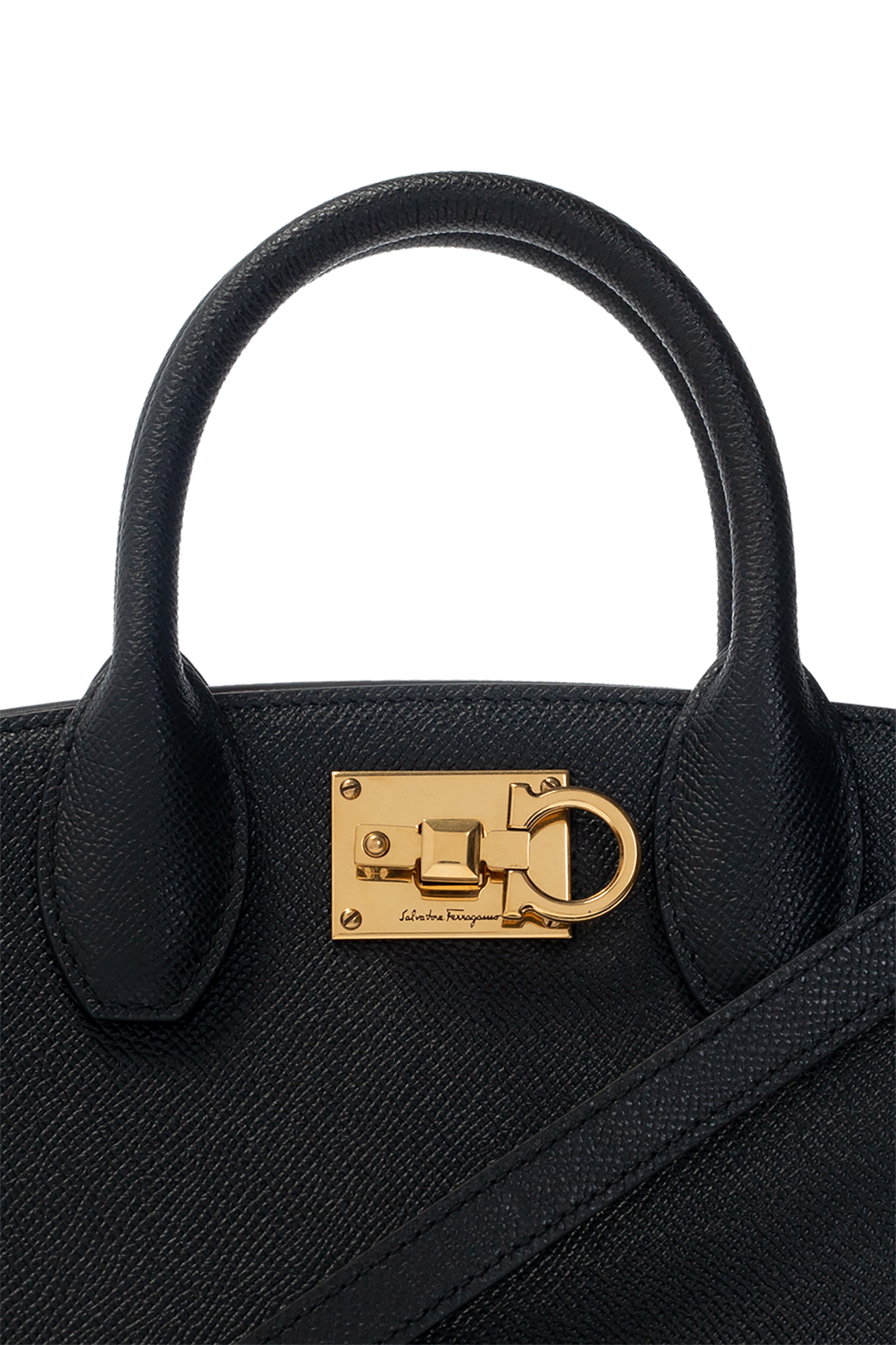 フェラガモ 二つ折り財布 財布 メンズ ブラック 661329 NERO